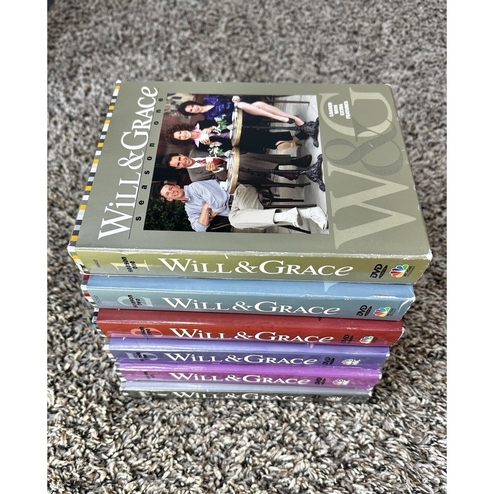 Will & Grace DVD Box Set Seasons 1–3,5-7 NBC Sitcom PARTIAL Collection *READ